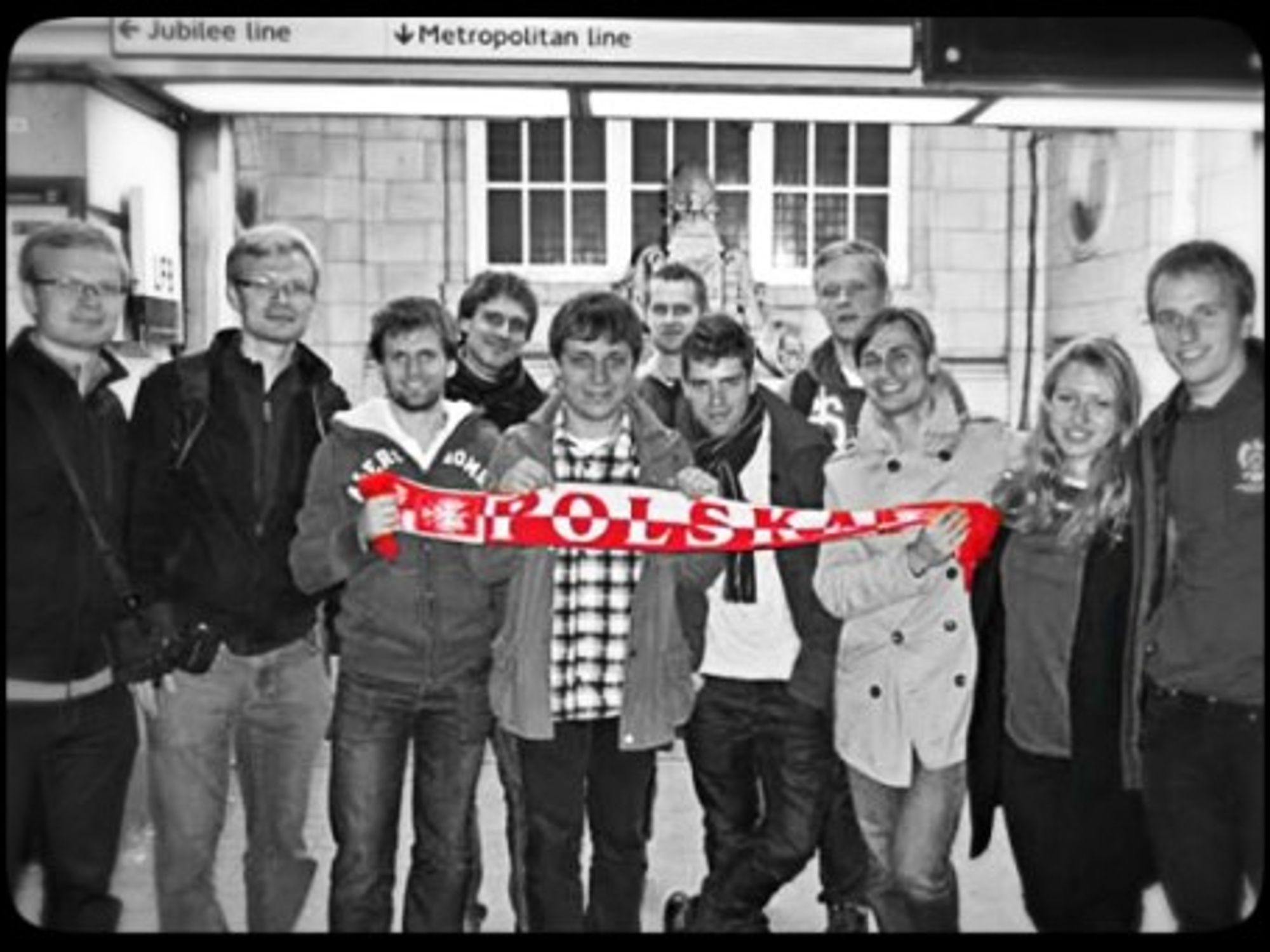 Members of the Oxford University Polish Society