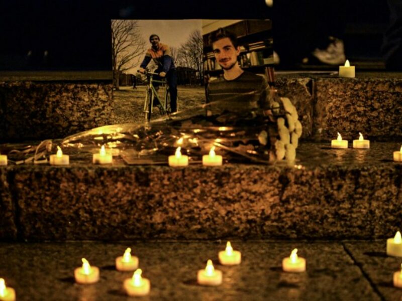 Memorial to the victims of the Oct. 31 attack in NYC