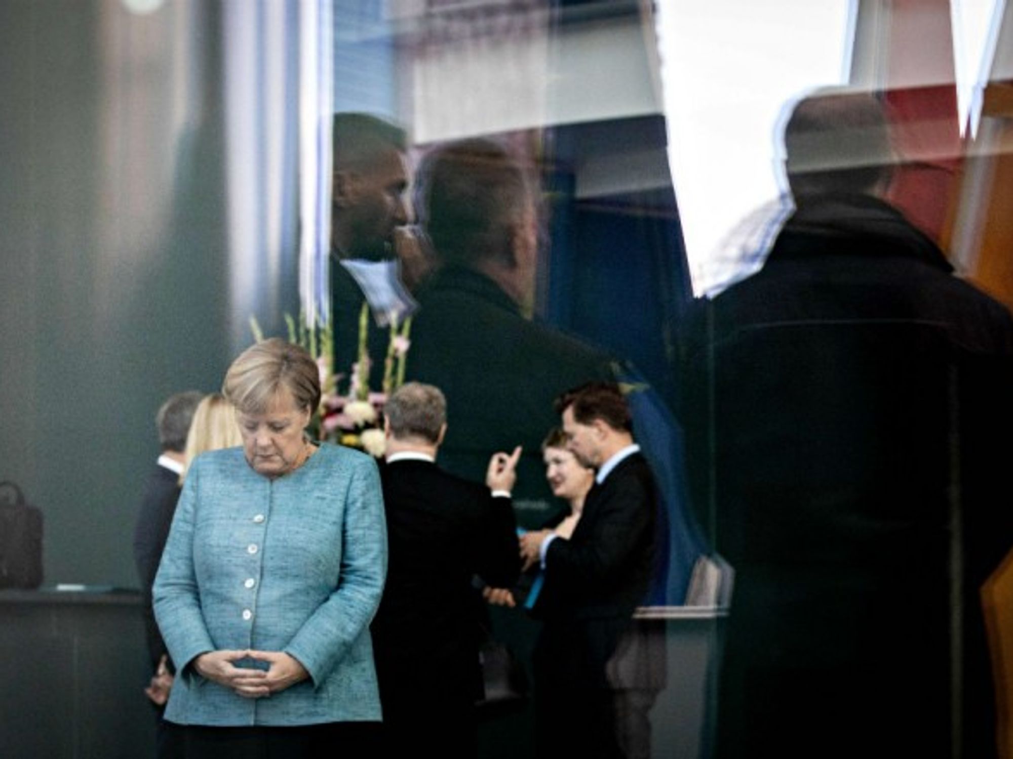 Merkel in Berlin on Oct. 30