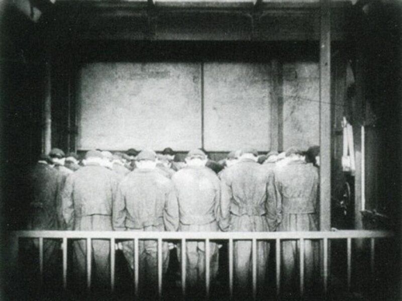 Metropolis workers live in an underground world below the skyscrapers