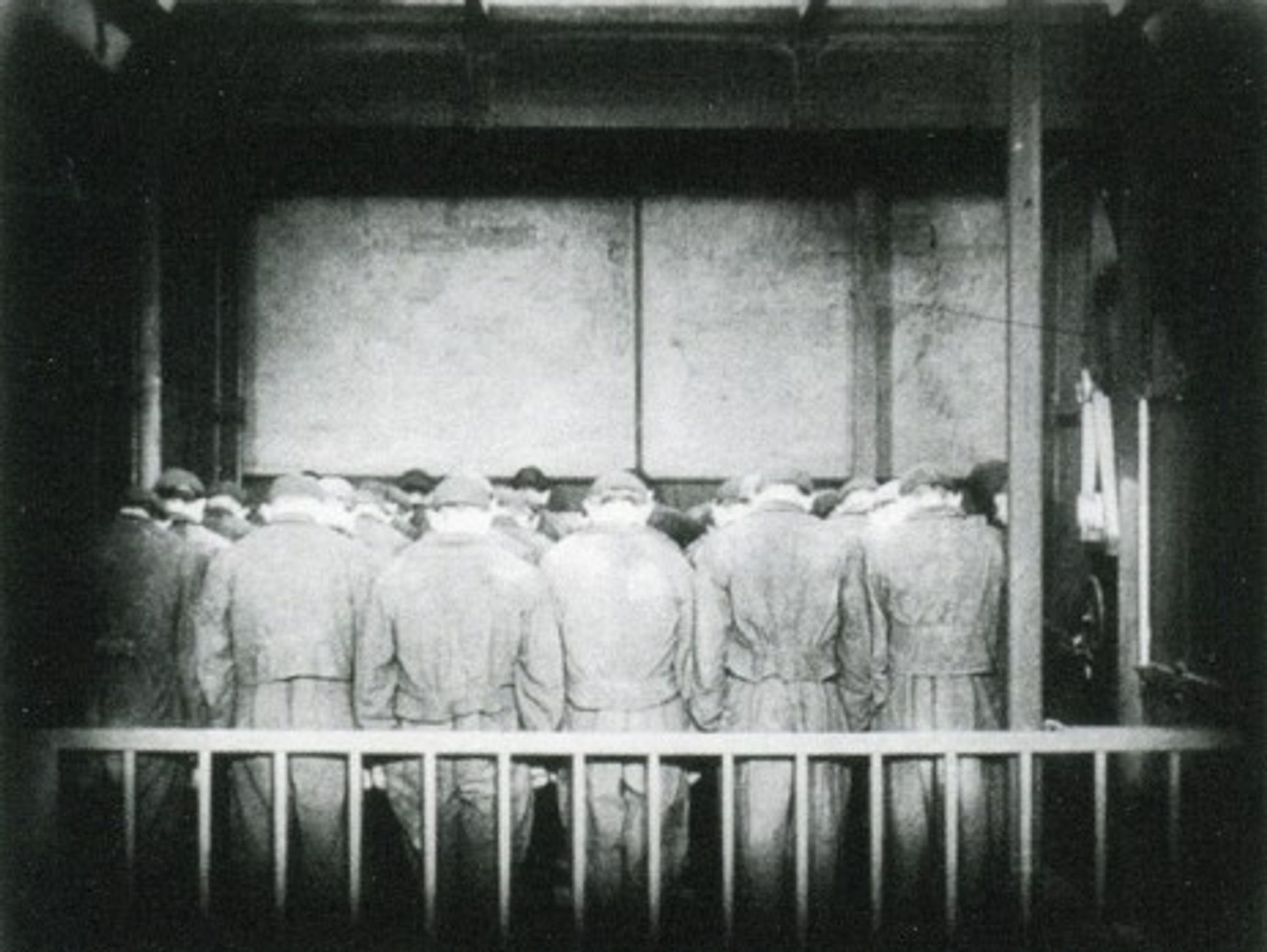 Metropolis workers live in an underground world below the skyscrapers