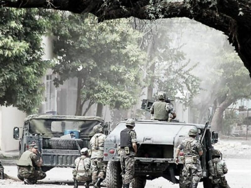 Mexican military taking on narcotraffickers