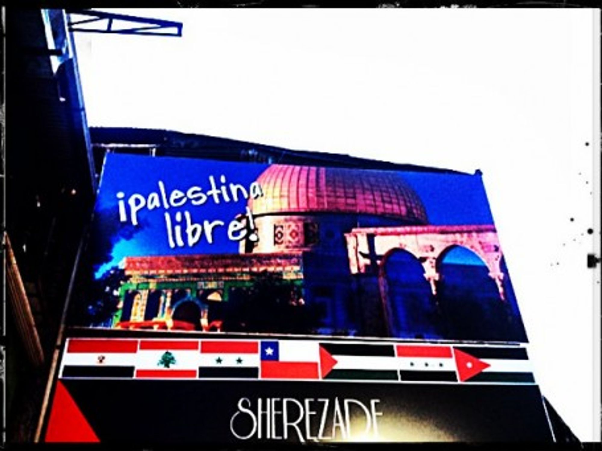 Middle East politics on display in the heart of Santiago