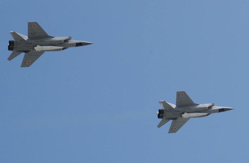 MiG-31 fighter jets