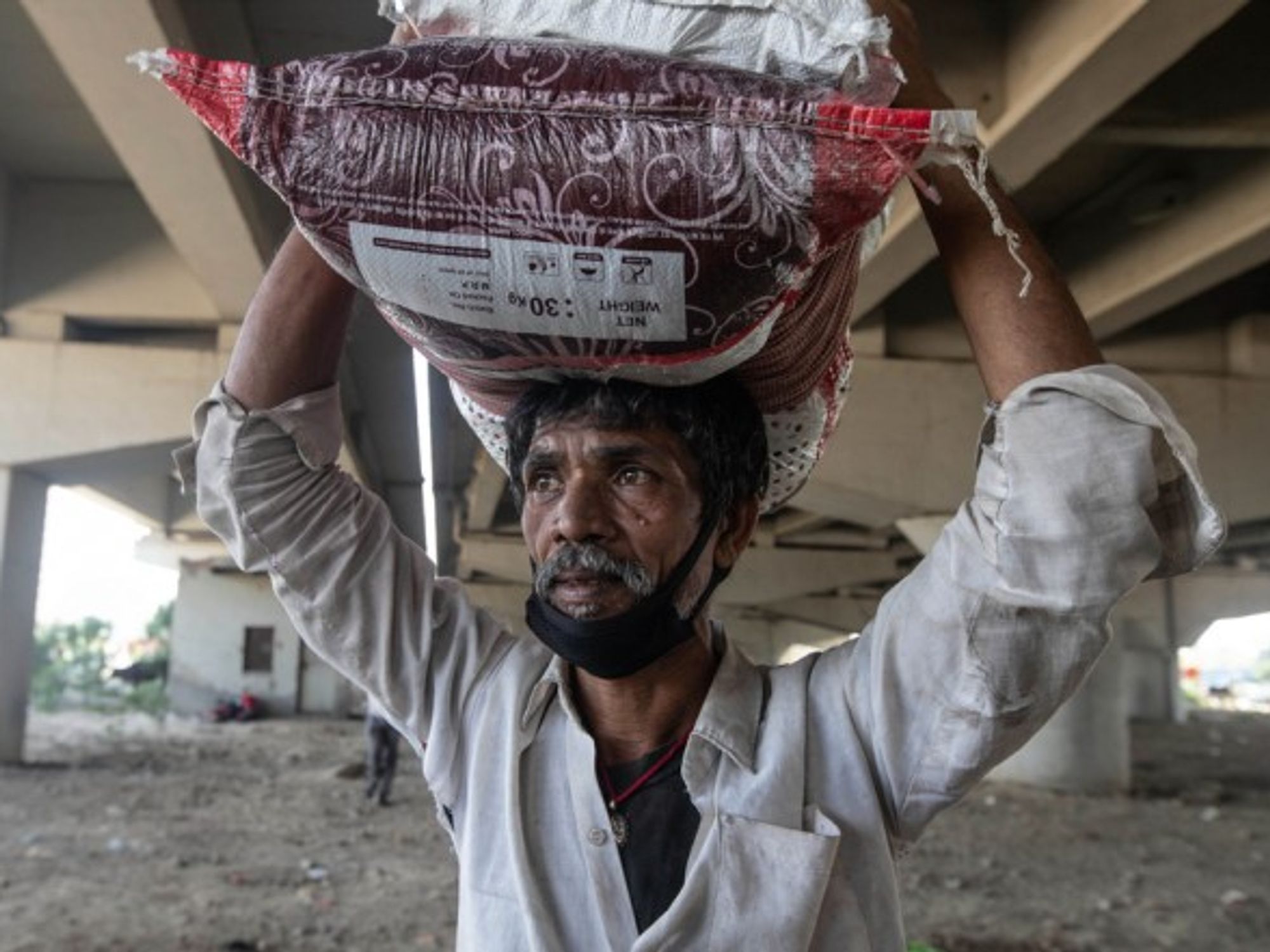 Migrant worker in India