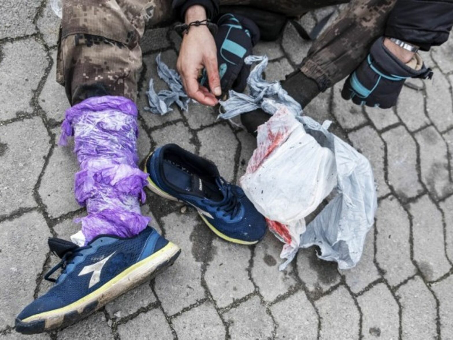 Migrants in Bosnia in Dec. 2019.