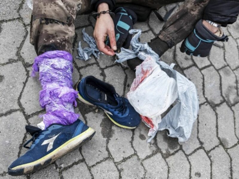 Migrants in Bosnia in Dec. 2019.