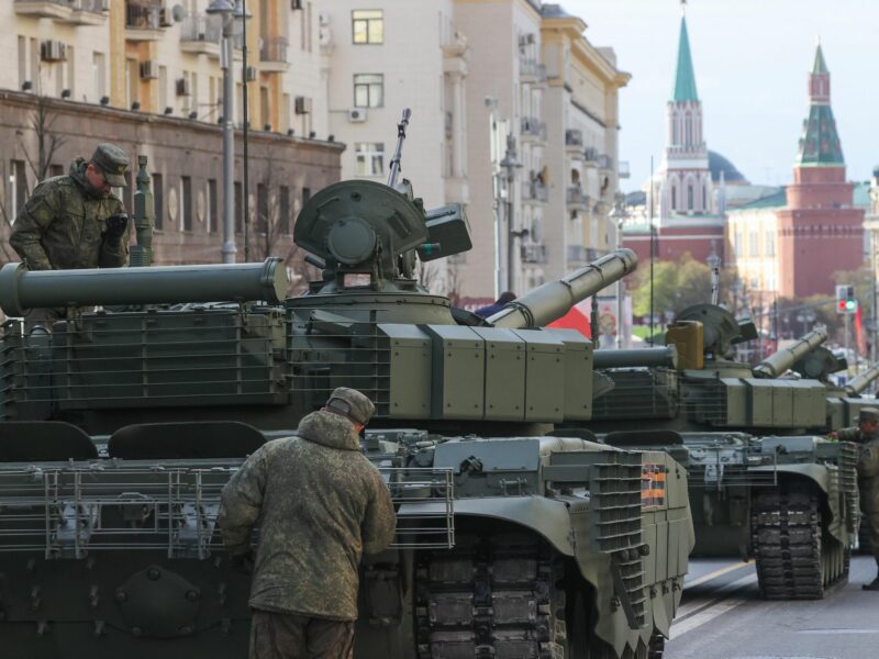 "Nazi," "Evil," "Victory" - Putin And Zelensky Face Off For May 9