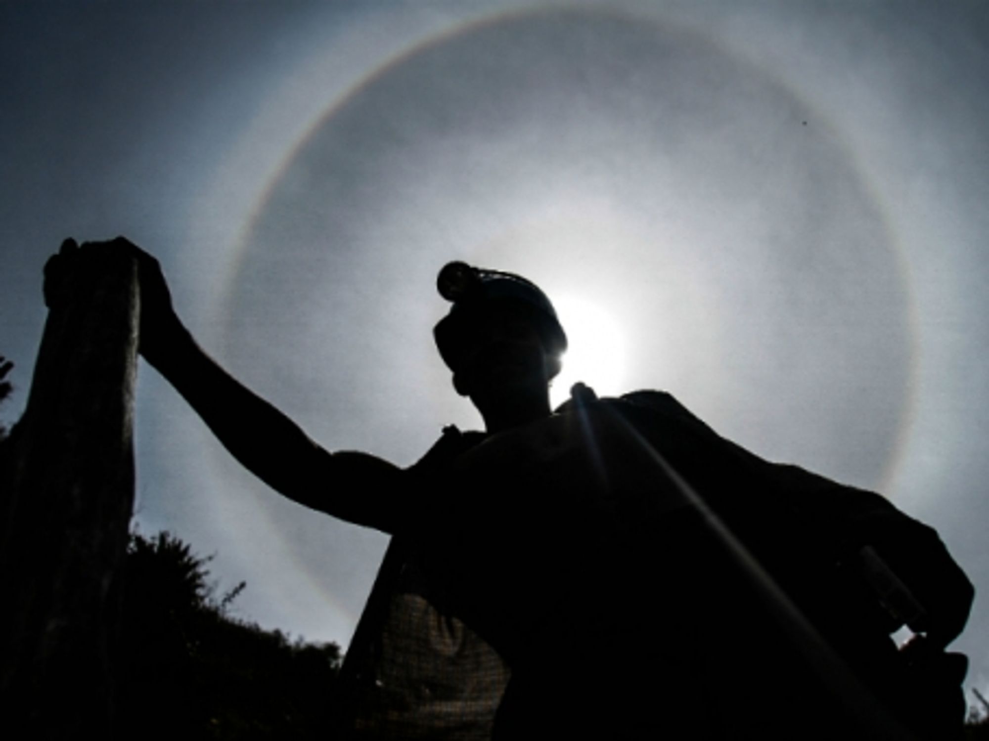 Miner in Tasco, Boyaca, Colombia. Mining activities are poisoning half of the country.