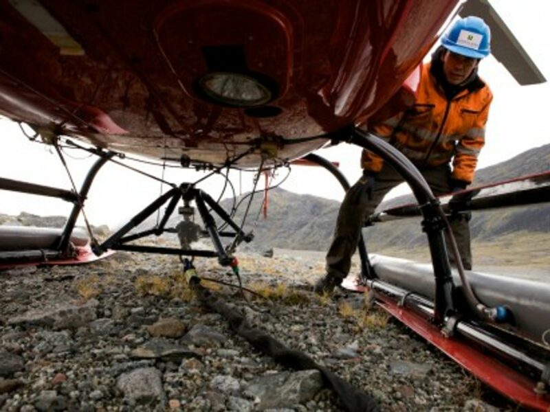 Mining activity in Greenland (European Environment Agency)