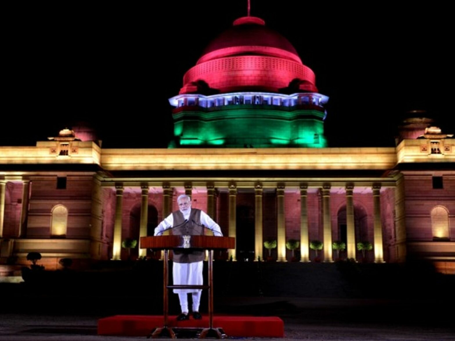 Modi in New Delhi on May 25
