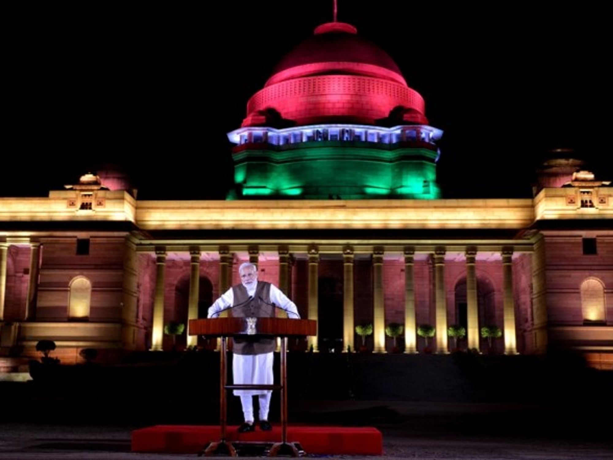 Modi in New Delhi on May 25