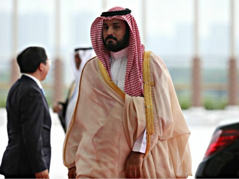 Mohammed bin Salman in Hanged Zhou, China, last year
