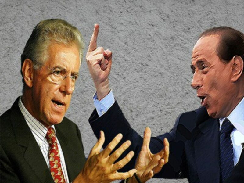 Monti and Berlusconi