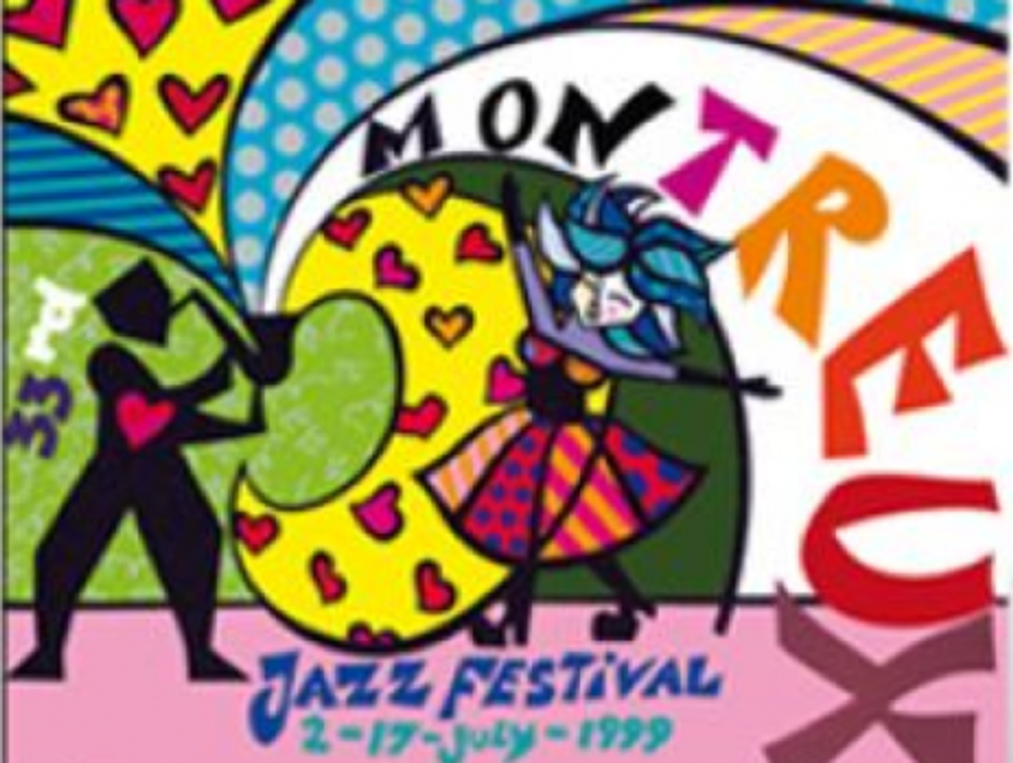 Montreux Jazz Festival poster 1999 (montreuxjazzshop.com)