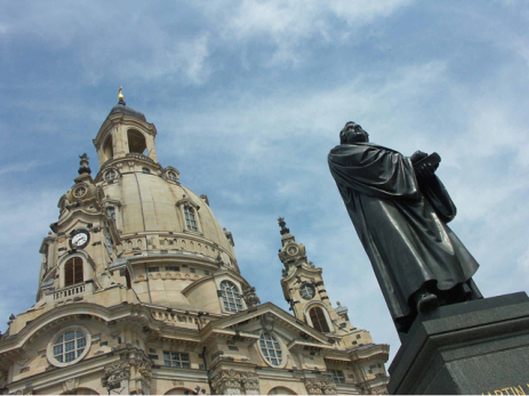 Monument to Martin Luther in Dresden (rs-foto)