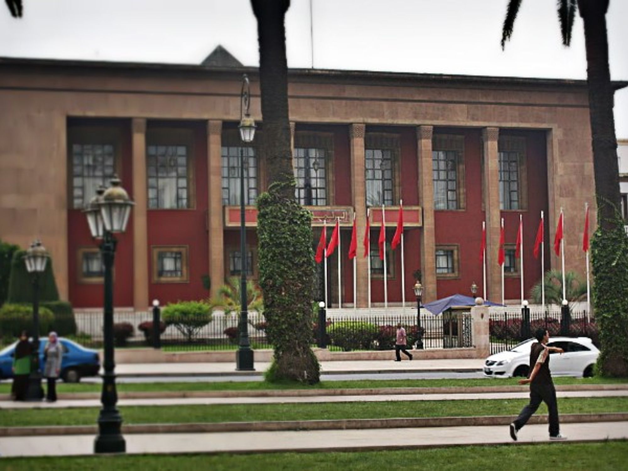 Moroccan Parliament in Rabat