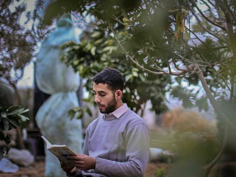 Mosab Abu Toha has found a way to free himself — through books