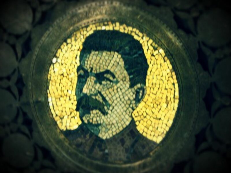 Mosaic in Gori's Stalin Museum