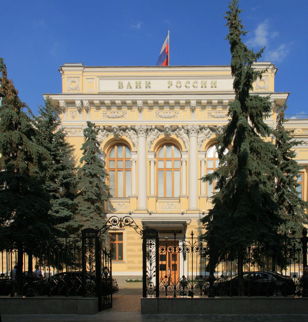 Moscow Russia Central Bank