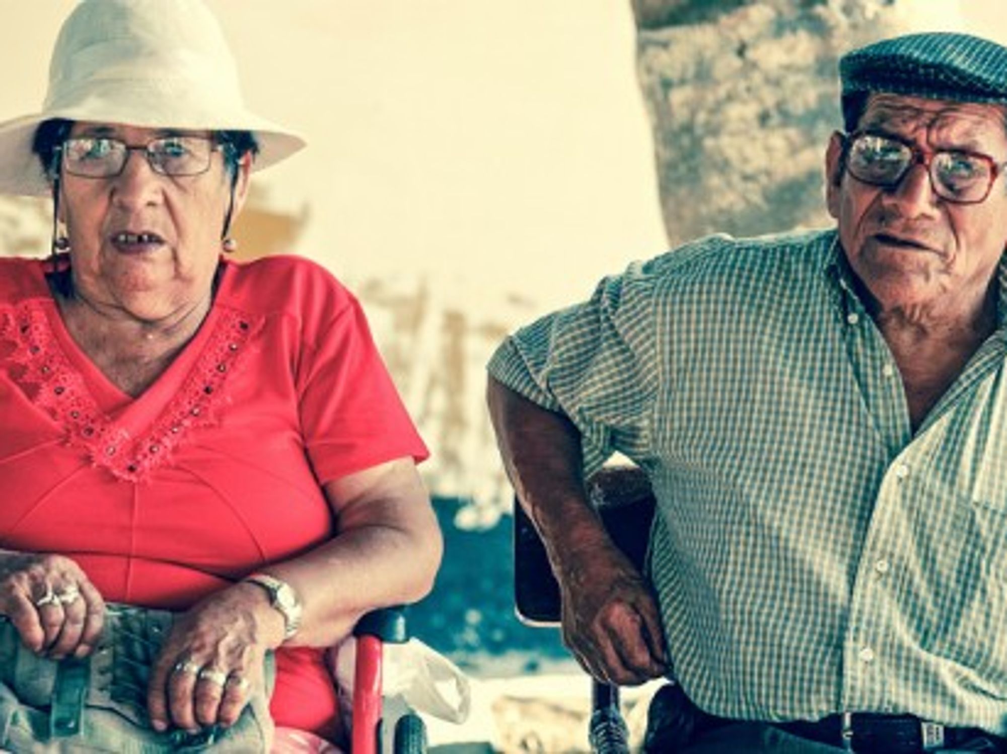 Most older couples still keep the peace (Alex E. Proimos)