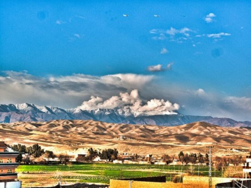Mountains near Jalalabad in Afghanistan (peretzp)
