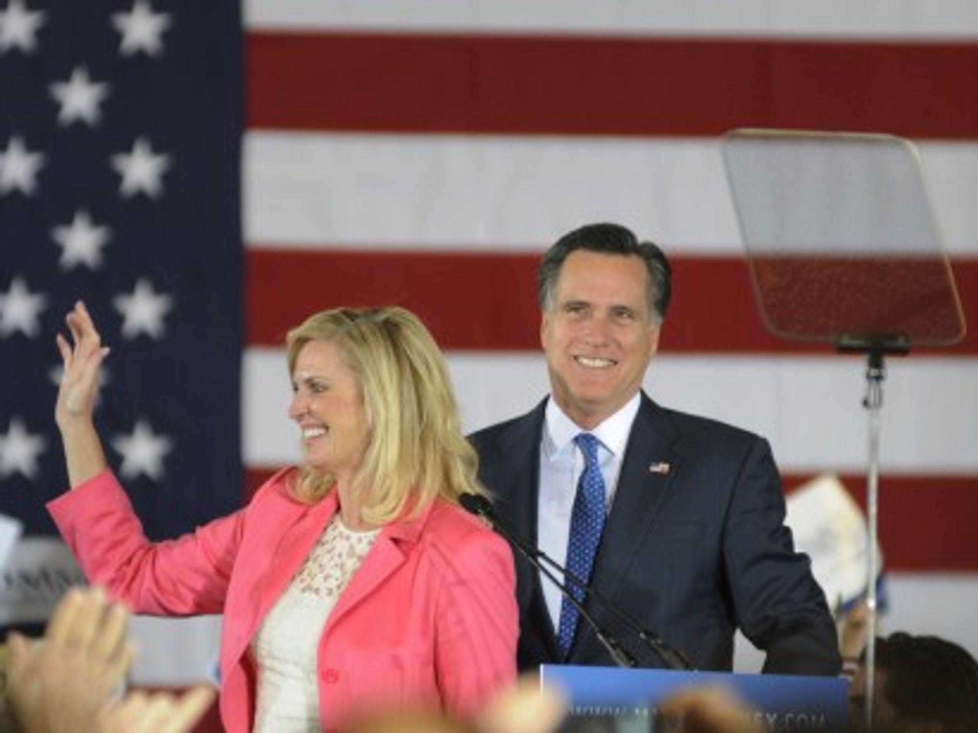 Mrs. and Mr. Romney (BU interactive)