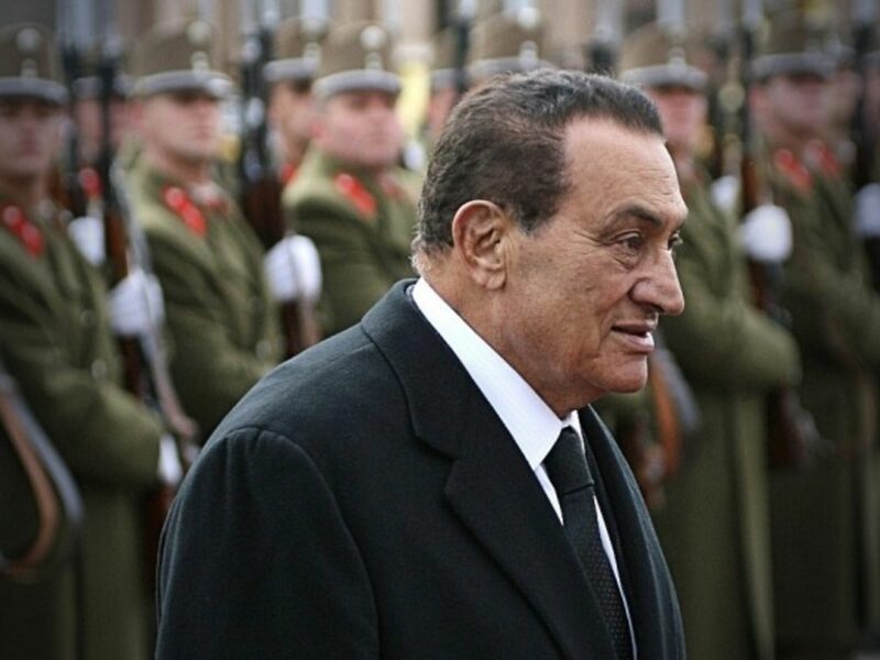 Mubarak in Budapest in 2009