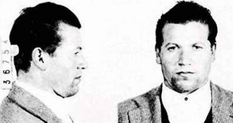 Mugshot of a young Bernardo Provenzano