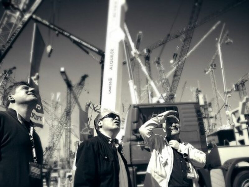 Munich's Bauma construction trade fair. (Piero Fix)