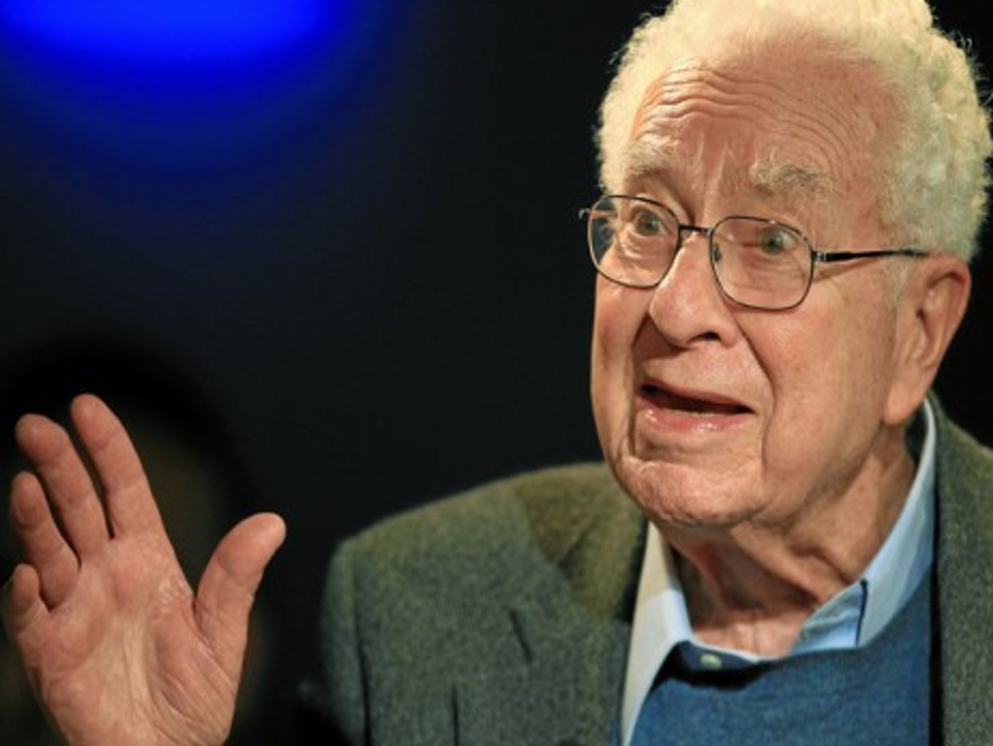 Murray Gell-Man at the Annual Meeting 2012 of the World Economic Forum in Davos.