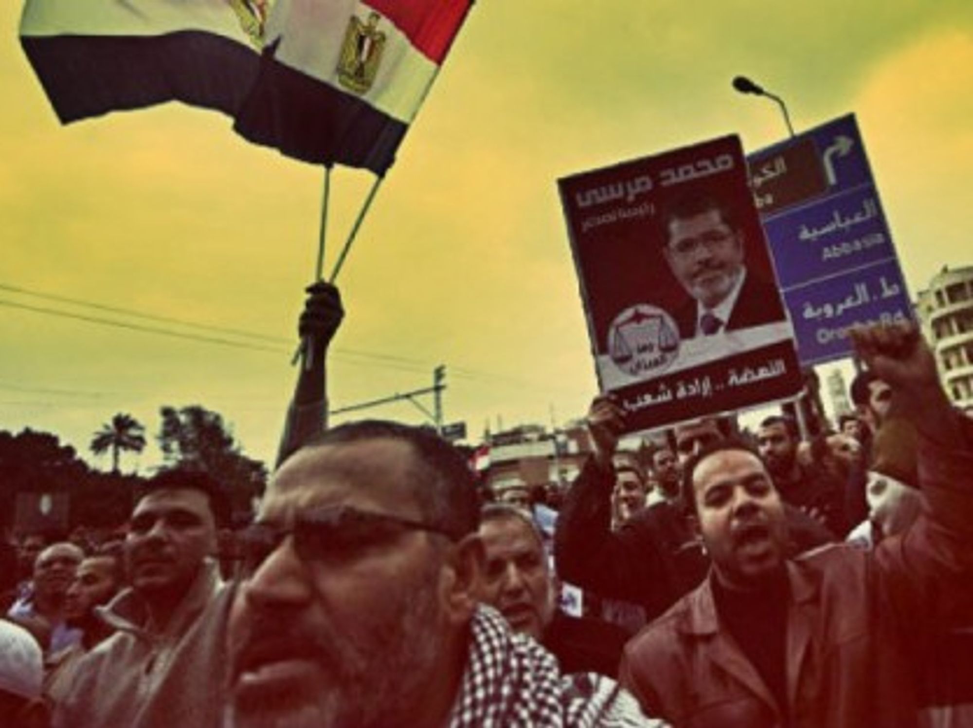Muslim Brotherhood supporters in Cairo