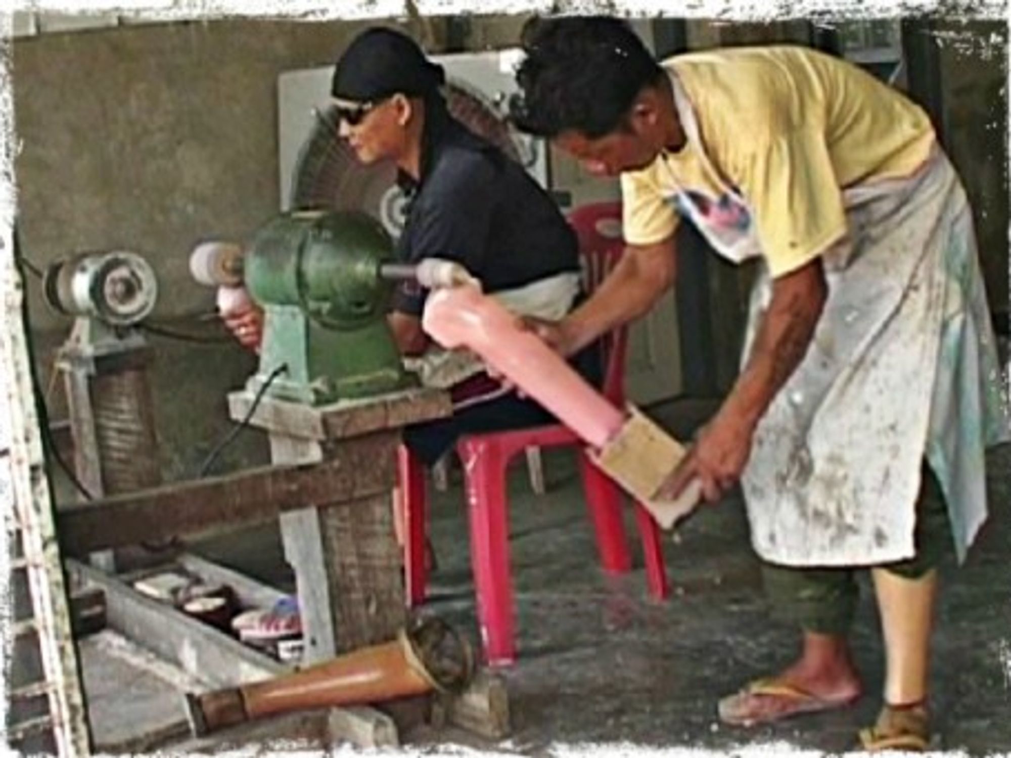 Myanmar's Landmine Victims Make Prosthetic Legs