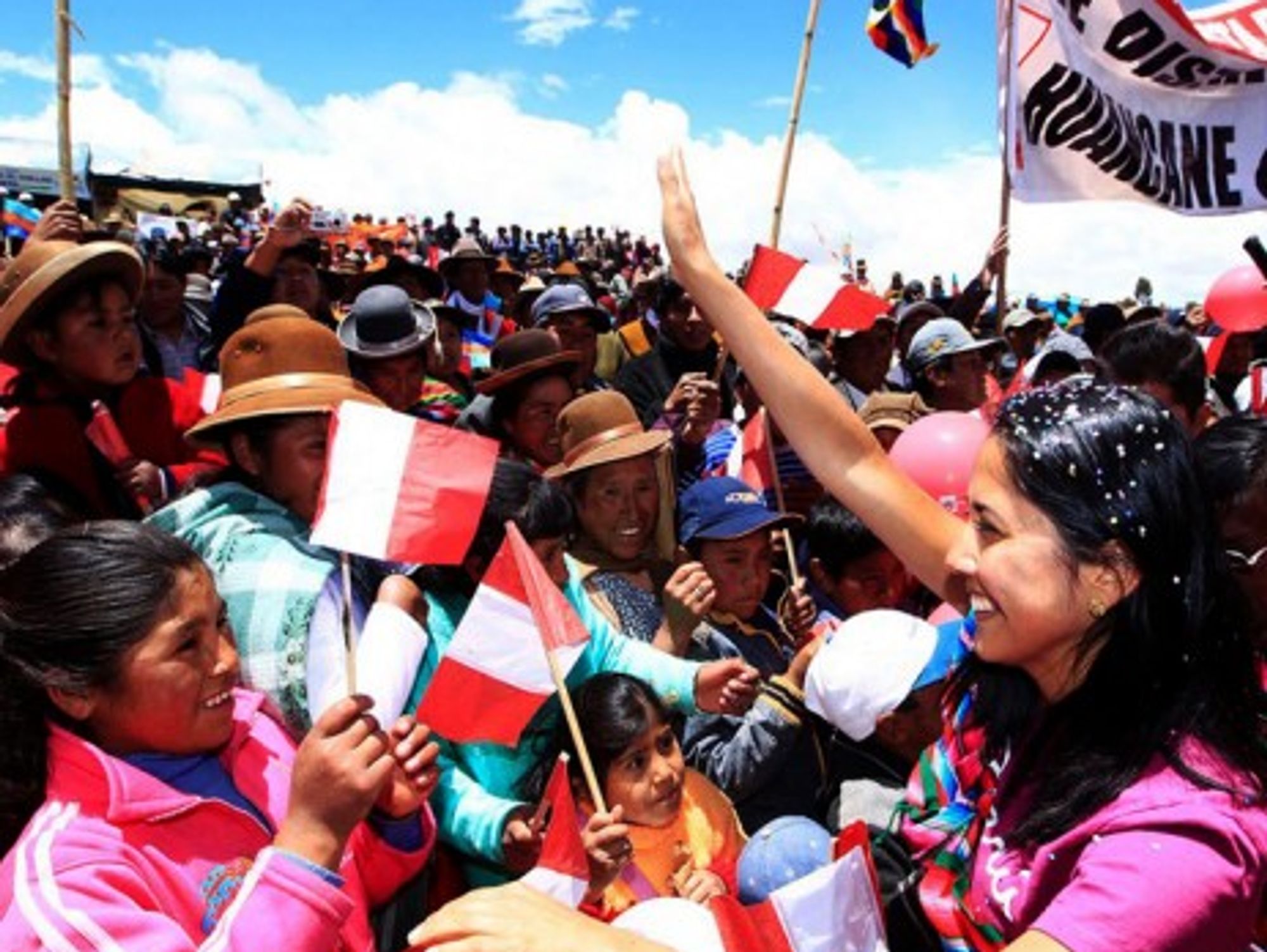 Nadine Heredia Alarcon could become the first female Peruvian president