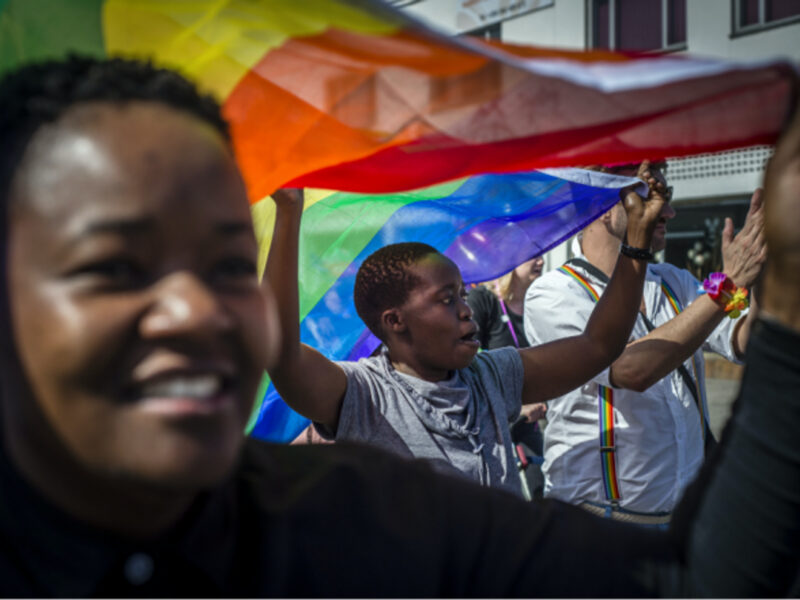 Namibia Holds inaugural Gay Pride Parade, June 4, 2016