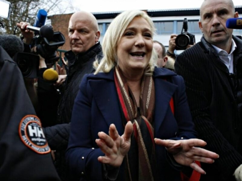 National Front leader Marine Le Pen on Dec. 13