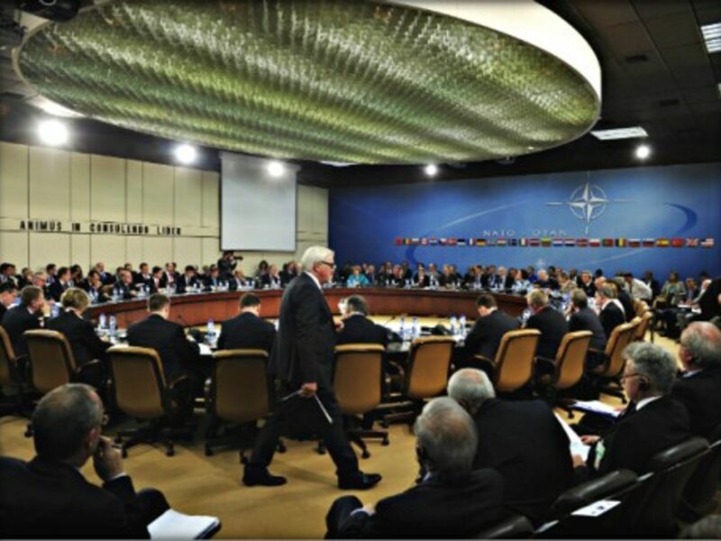 NATO foreign ministers meeting in Brussels on June 25, 2014