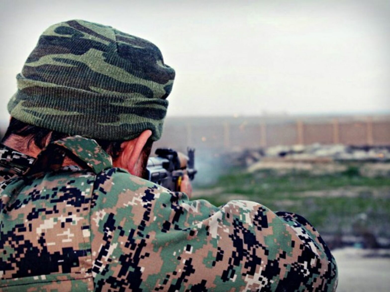 Near Kobani, Syria