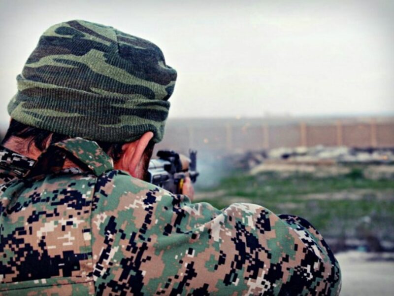Near Kobani, Syria