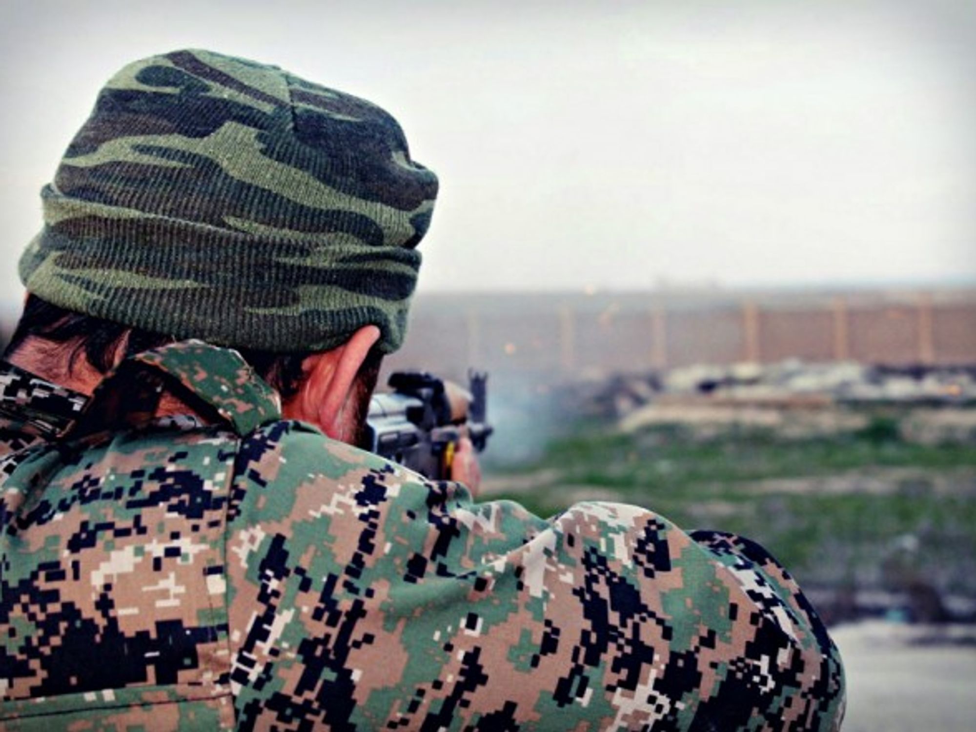 Near Kobani, Syria