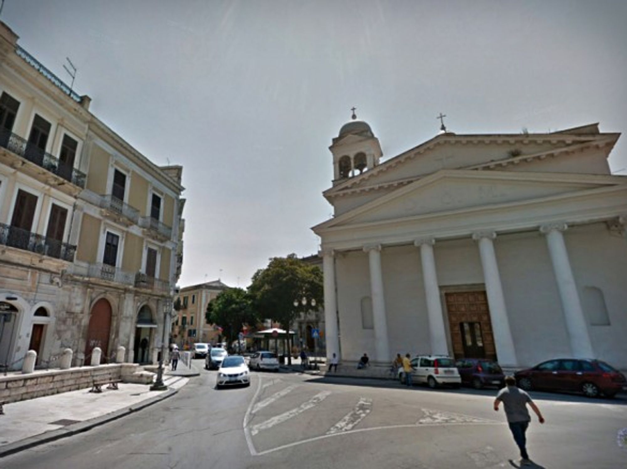 Near Palazzo Dogana in Foggia, July 2017