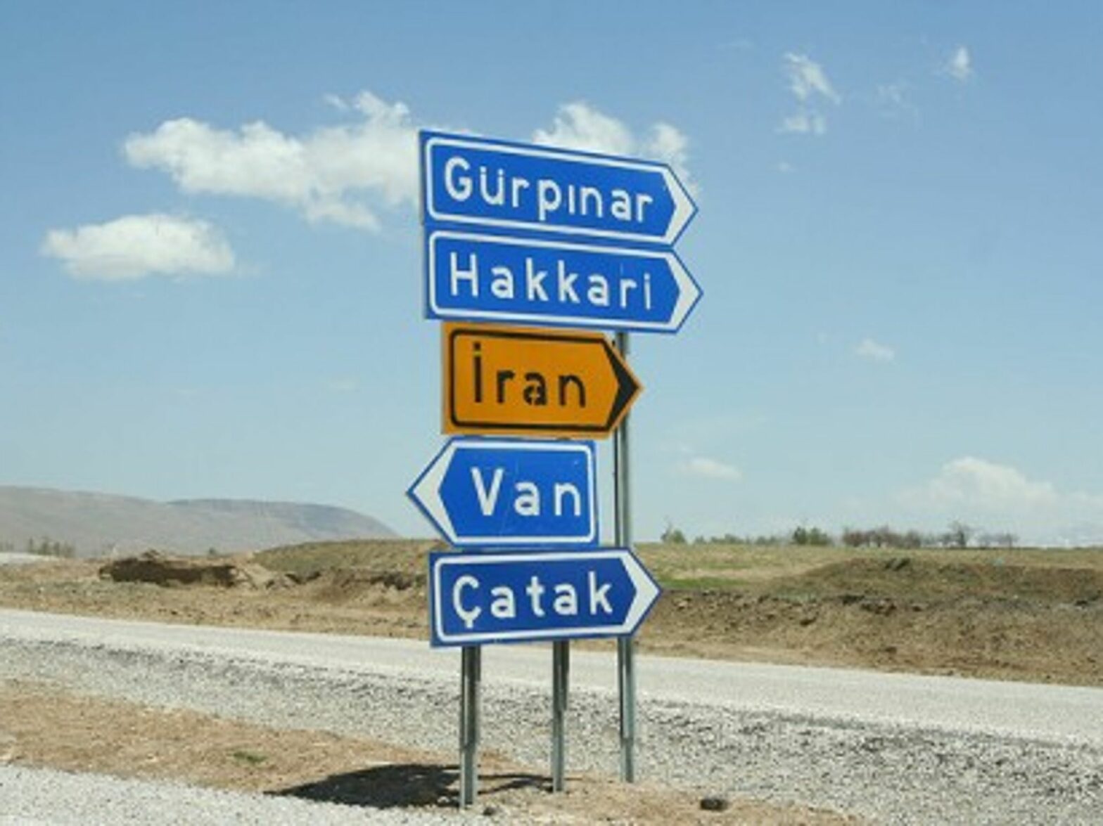 Near the Iran-Turkey border