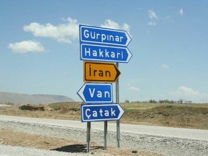 Near the Iran-Turkey border