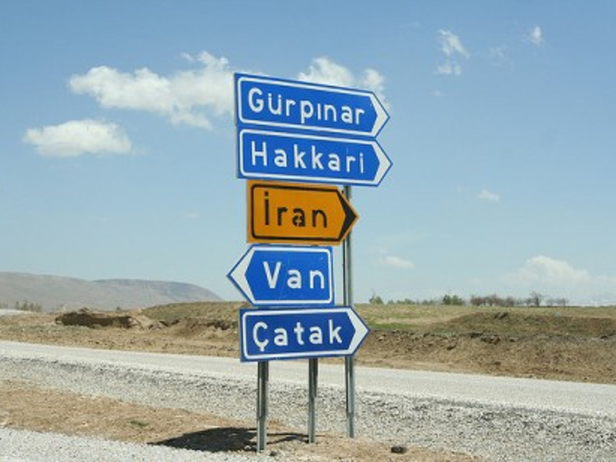 Near the Iran-Turkey border