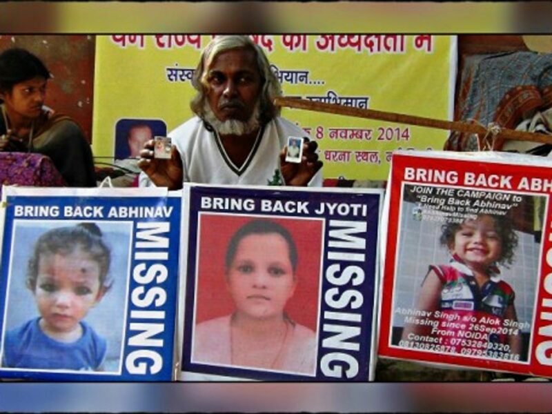Nearly half of India's missing children remain untraced.