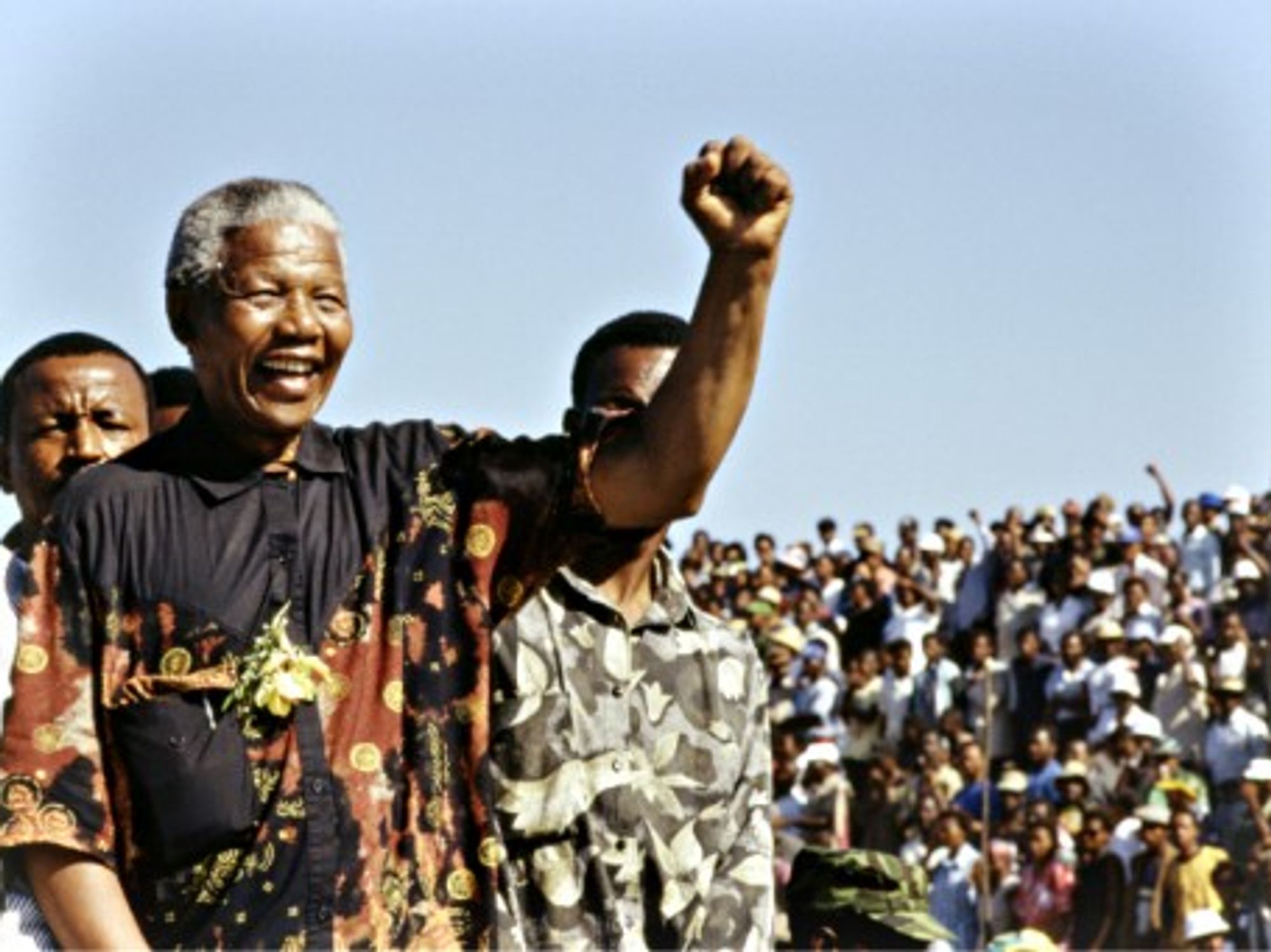 Nelson Mandela in 1994