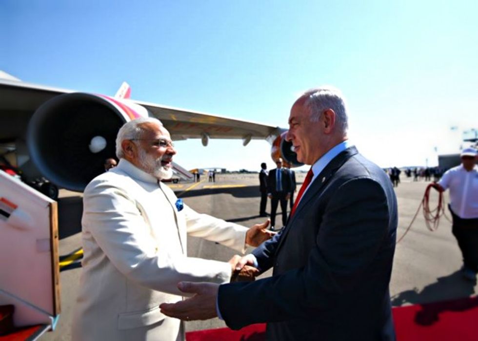 Netanyahu welcomes Modi in Israel on July 4