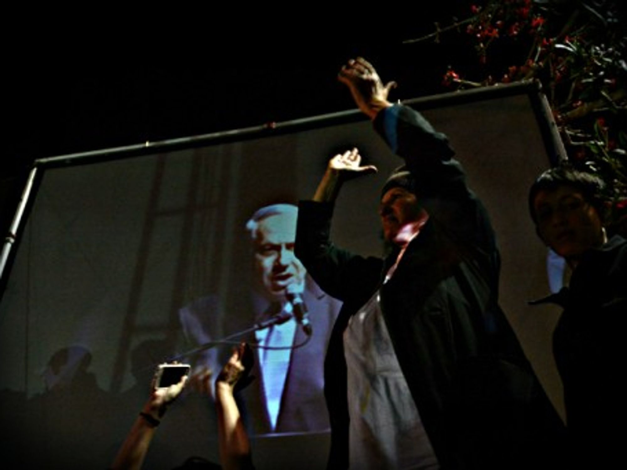 Netanyahu's Likud was the biggest party in most towns in the Negev and Galilee