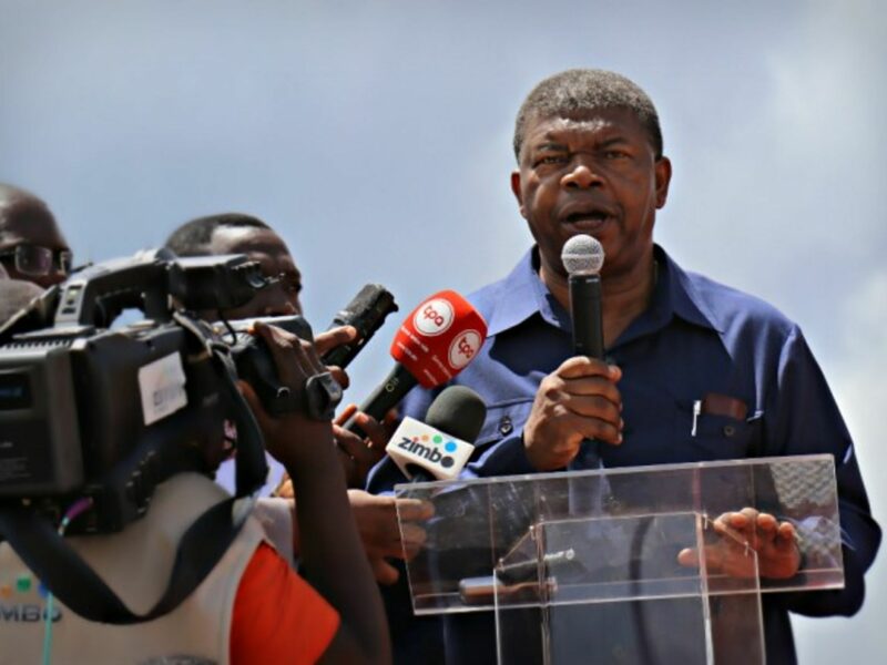 New Angolan President Joao Lourenco in Luanda
