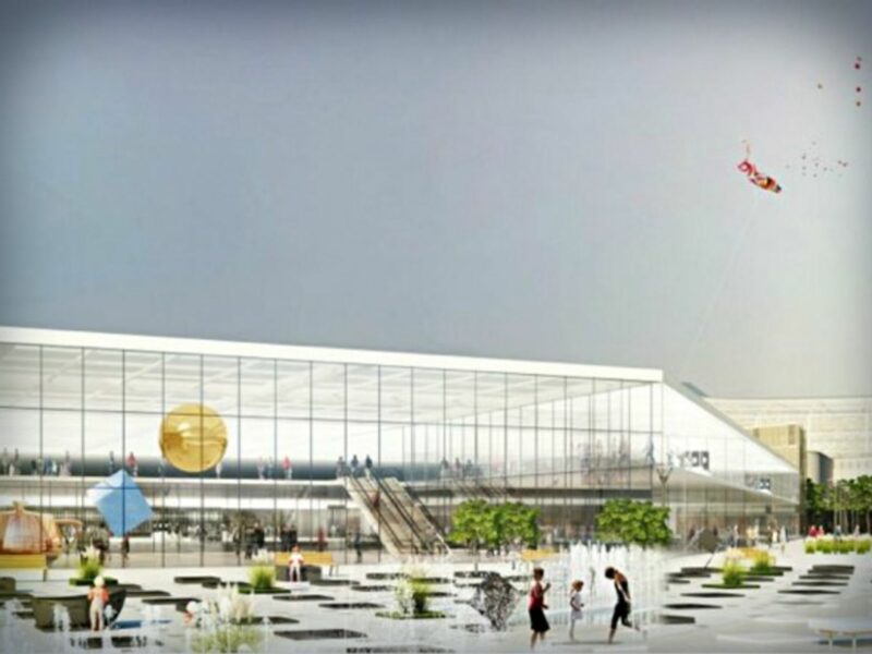 New design of the future Ikea store in Nice, France